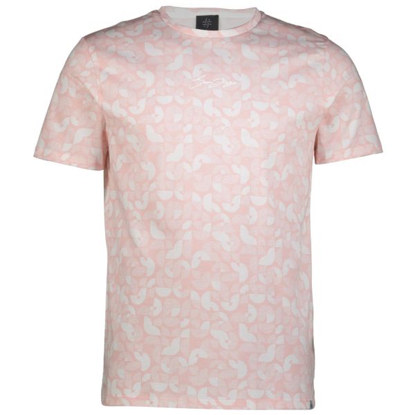 M-PINK GEO TEE