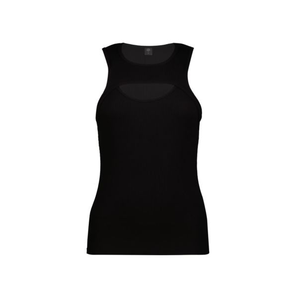 SLEEVELESS CUT-OUT TOP