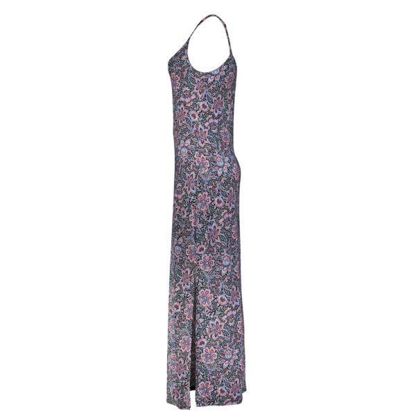 SPAGHETTI COLUMN DRESS IN AOP