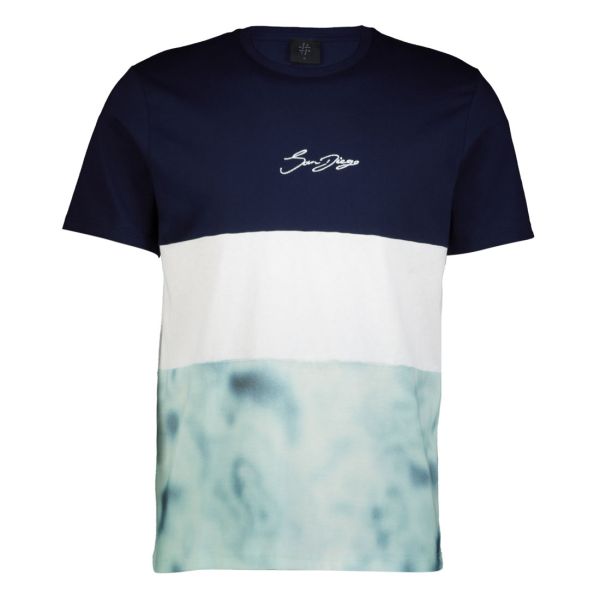 M-BLURRY BLOCK TEE