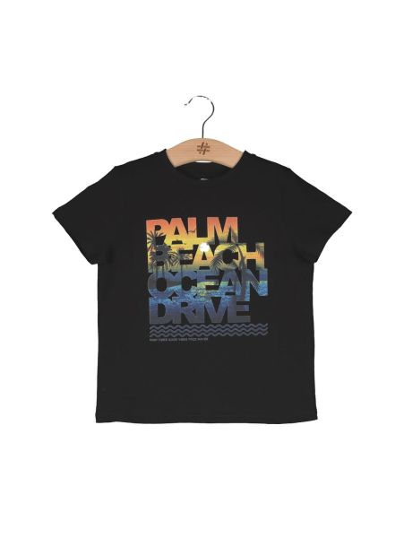 TROPICAL BEACH PRINT TEE