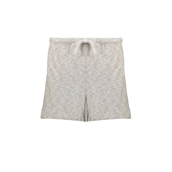 SLUBBY ELASTICATED LOUNGE SHORT