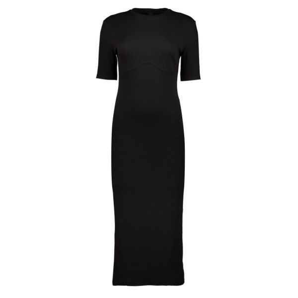 CORSET DETAIL MIDI DRESS