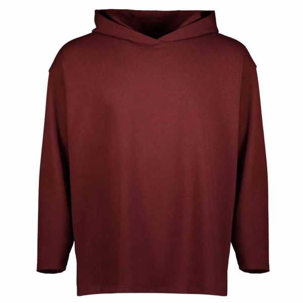 LONG SLEEVES HOODIE WITH SIDE SLIT