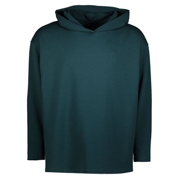 LONG SLEEVES HOODIE WITH SIDE SLIT