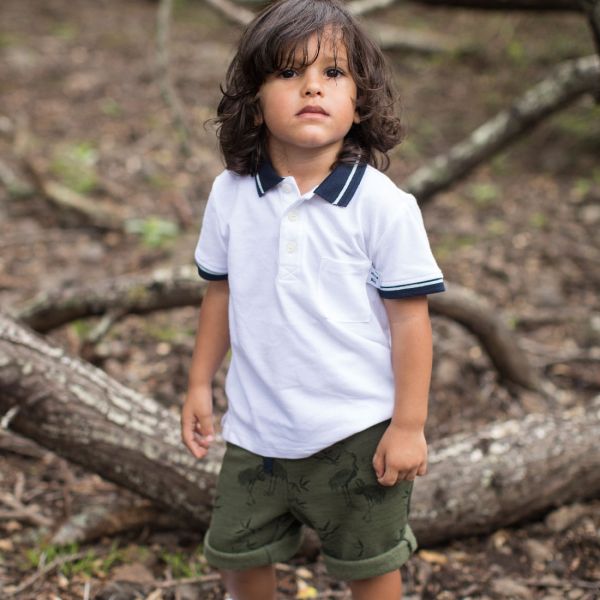 BOYS-LEAF SHORT
