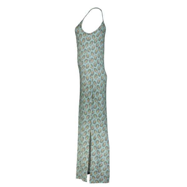 SPAGHETTI COLUMN DRESS IN AOP