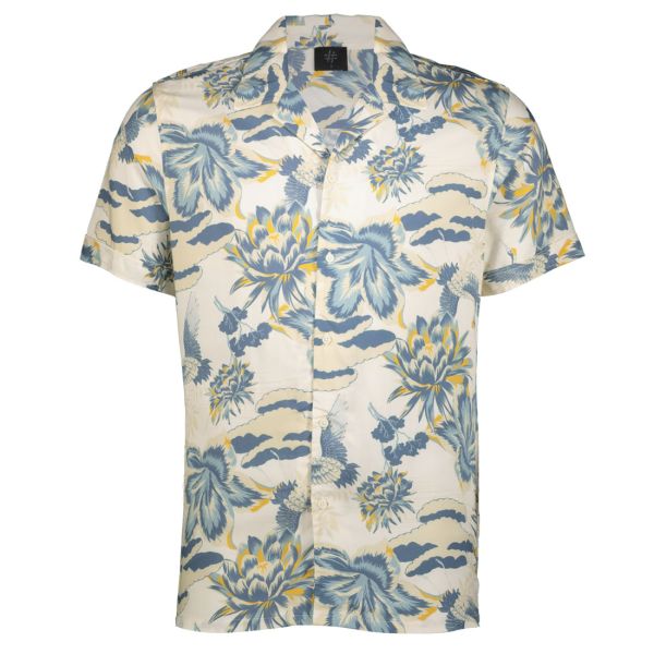 JAPANESE PRINT RESORT SHIRT