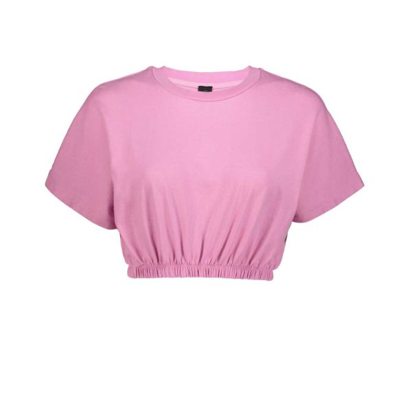 WASHED ELASTICATED WAIST TOP