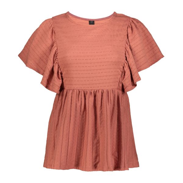 FRILL SLEEVE PRETTY BLOUSE