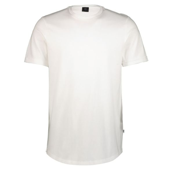 LONGER-LINE CREW NECK TEE
