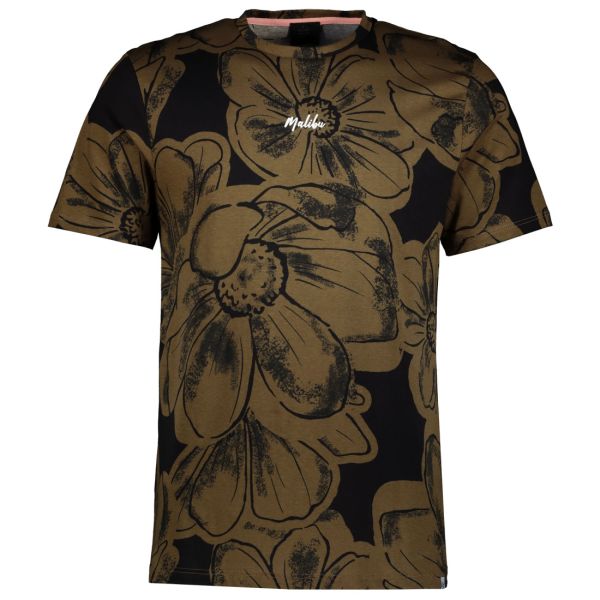 M-DARK FLOWER TEE