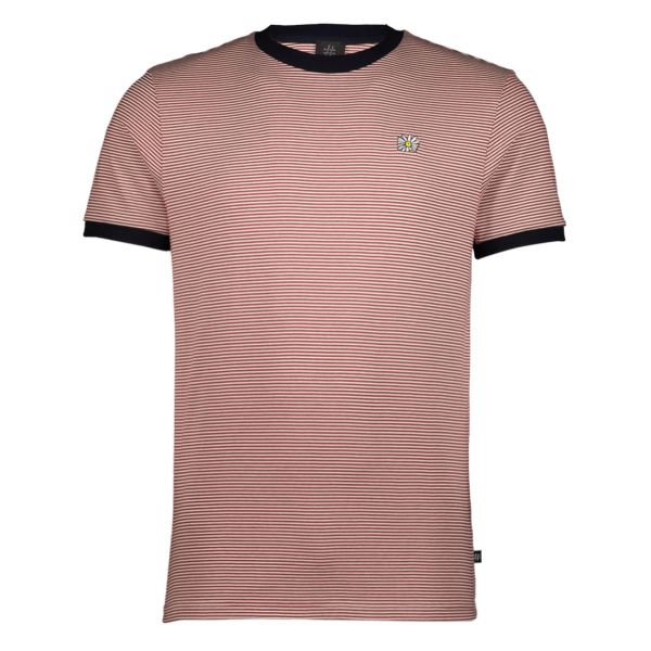 RINGER EMBRO STRIPE TEE