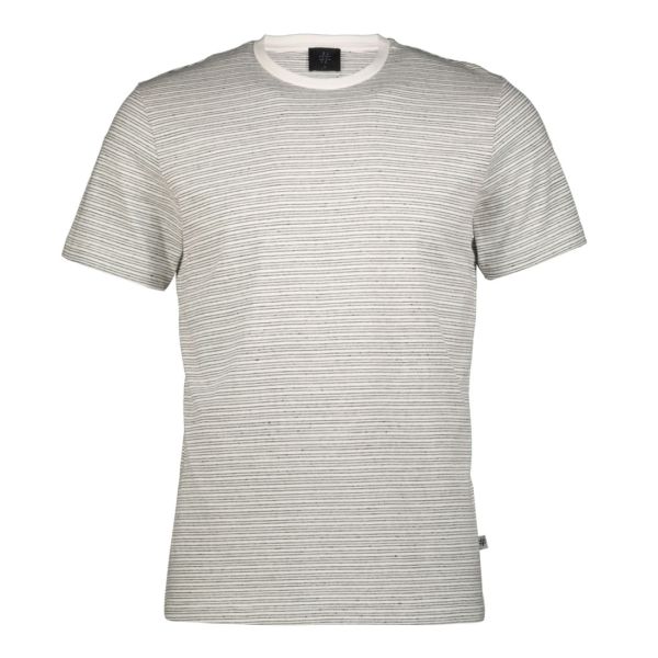 MELANGE STRIPE TEE