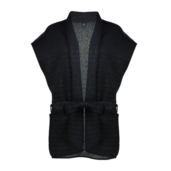 LUREX SLEEVELESS JACKET