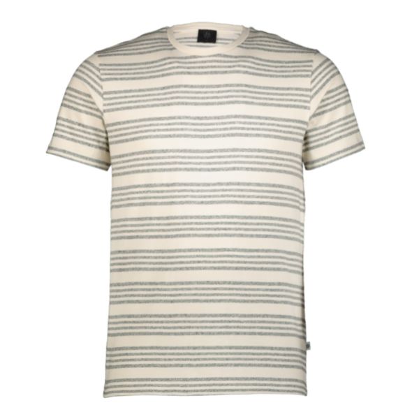 MELANGE STRIPE TEE