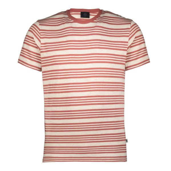 MELANGE STRIPE TEE