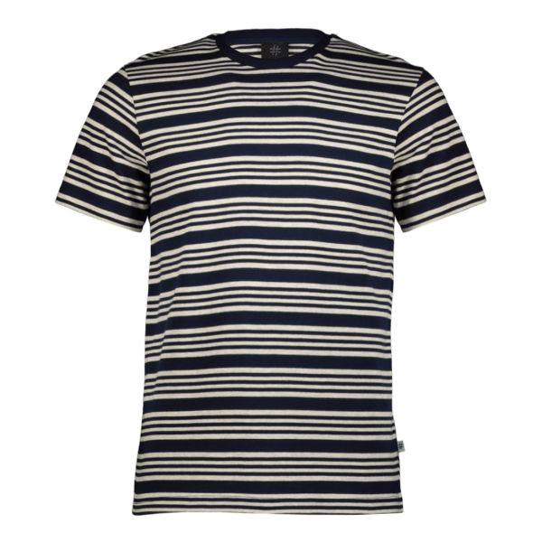 MELANGE STRIPE TEE