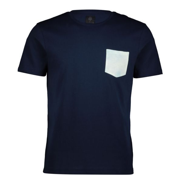 M-PRINTED POCKET TEE