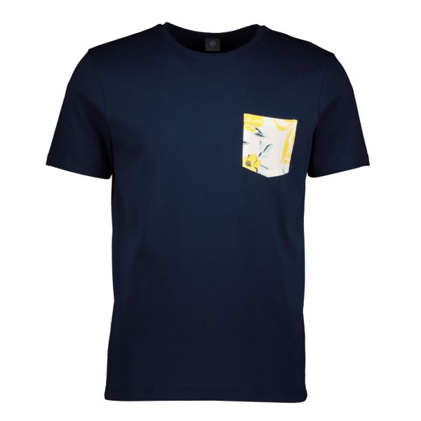 M-PRINTED POCKET TEE