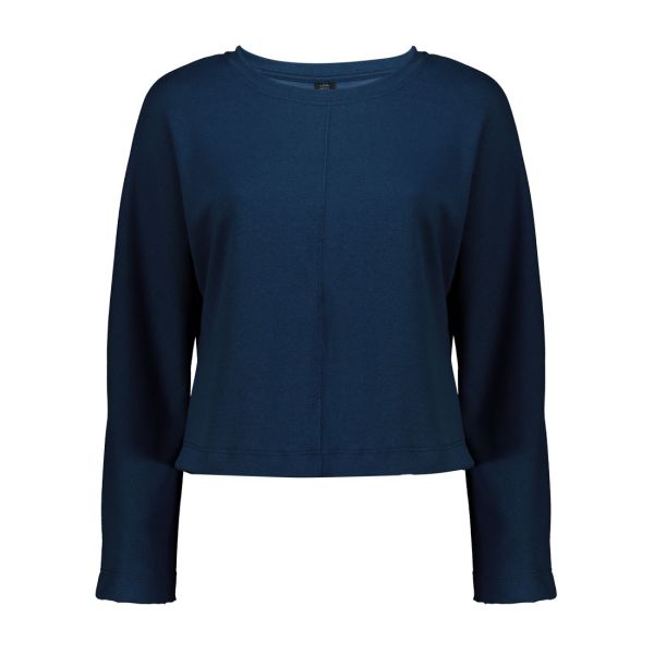 BATWING SLEEVES SWEAT WITH SEAM AT FRONT