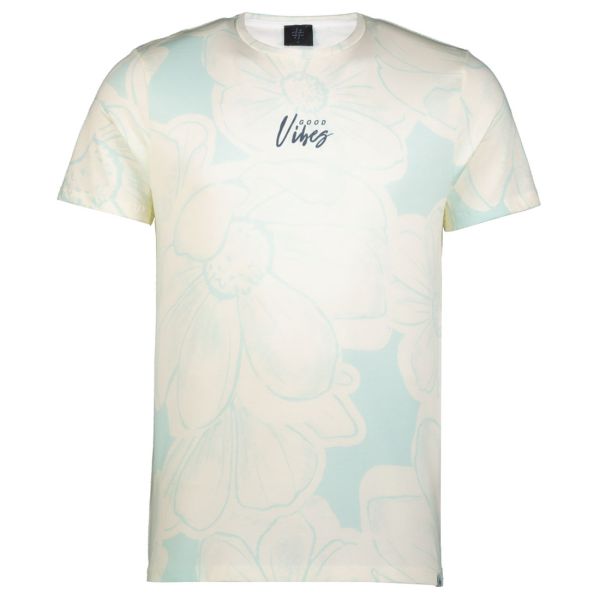 M-FLOWER PRINT TEE