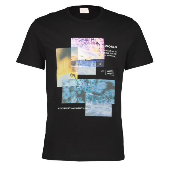 ACROSS THE WORLD PRINT TEE