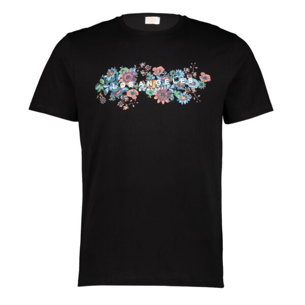 LOS ANGELES FLOWER PRINT TEE