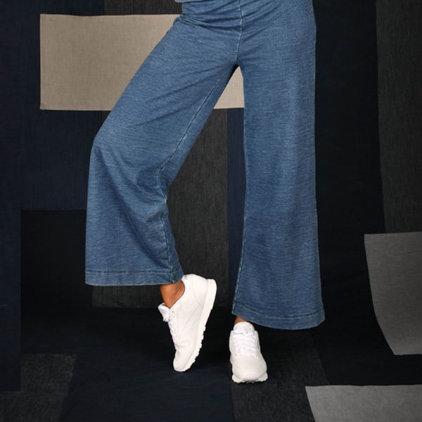 DENIM WIDE LEG PANT